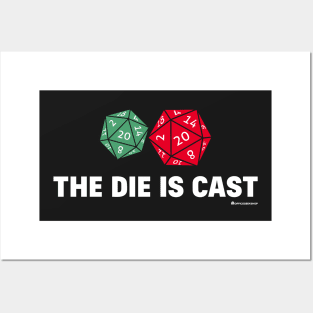 THE DIE IS CAST Posters and Art